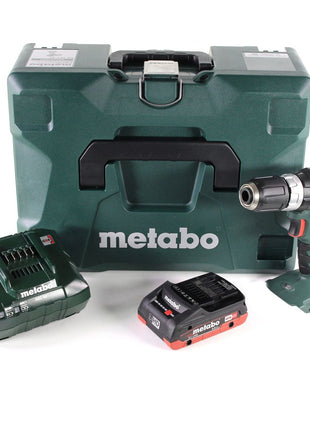 Taladro percutor a batería Metabo SB 18 L BL 18 V 60 Nm sin escobillas + 1x batería LiHD 4,0 Ah + cargador + MetaLoc