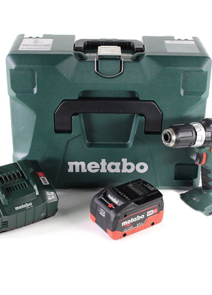 Taladro percutor a batería Metabo SB 18 L BL 18 V 60 Nm sin escobillas + 1x batería LiHD 8,0 Ah + MetaLoc - sin cargador