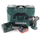 Taladro percutor a batería Metabo SB 18 L BL 18 V 60 Nm sin escobillas + 1x batería LiHD 8,0 Ah + MetaLoc - sin cargador