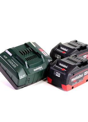 Metabo BS 18 LTX-3 BL Q I Akku Bohrschrauber 18 V 120 Nm Brushless + 2x LiHD Akku 8,0 Ah + Ladegerät + MetaLoc