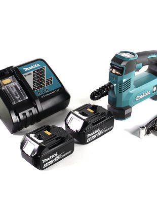 Makita DMP 180 RM Akku Kompressor 18 V 8,3 bar + 2x Akku 4,0 Ah + Ladegerät - Toolbrothers