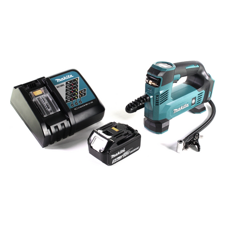 Makita DMP 180 RT1 Akku Kompressor 18 V 8,3 bar + 1x Akku 5,0 Ah + Ladegerät