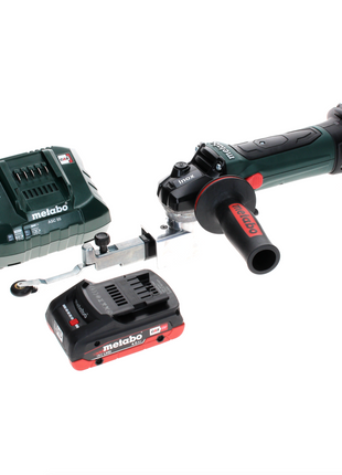 Metabo BF 18 LTX 90 lima de banda de batería 18 V 90 mm + 1x batería LiHD 4,0 Ah + cargador