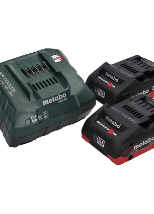 Metabo NIV 18 LTX BL 1.6 Akku Nibbler Knabber 18 V Brushless + 2x LiHD Akku 4,0 Ah + Ladegerät + metaBOX