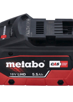 Metabo NIV 18 LTX BL Grignoteuse sans fil 18 V brushless + 1x Batterie LiHD 5,5 Ah + metaBOX - sans chargeur