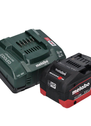 Roedor de batería Metabo NIV 18 LTX BL 1.6 Roedor sin escobillas de 18 V + 1x batería LiHD 5,5 Ah + cargador + metaBOX