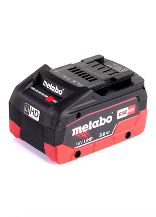 Lima de banda de batería Metabo BF 18 LTX 90 18 V 90 mm + 1x batería LiHD 8,0 Ah - sin cargador