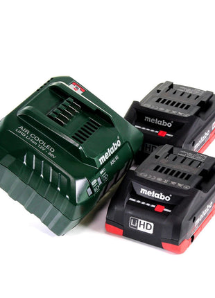 GRATIS 3 años de servicio completo protección integral Metabo SCV 18 LTX BL 1.6 batería tijeras de hojalatero 18 V sin escobillas + 2x batería LiHD 4,0 Ah + cargador + MetaLoc