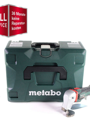 GRATIS 3 años de servicio completo protección integral Metabo SCV 18 LTX BL 1.6 Tijeras de hojalatero a batería 18 V sin escobillas (601615840) Solo + MetaLoc - sin batería, sin cargador