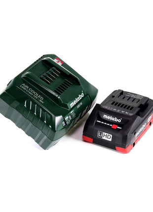 Metabo NIV 18 LTX BL 1.6 Grignoteuse sans fil 18 V brushless (GRATUIT 3 ans de service complet protection complète) + 1x Batterie LiHD 4.0 Ah + Chargeur + MetaLoc