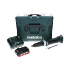 Metabo GA 18 LTX Akku Geradschleifer 18 V + 1x LiHD Akku 4,0 Ah + Ladegerät + MetaLoc