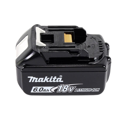Makita DCO 180 G1J Cortadora rotativa sin cable 18 V 30.000 rpm + 1x batería recargable 6,0 Ah + Makpac - sin cargador