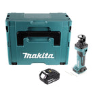 Makita DCO 180 G1J Cordless rotary cutter 18 V 30,000 rpm + 1x rechargeable battery 6.0 Ah + Makpac - without charger