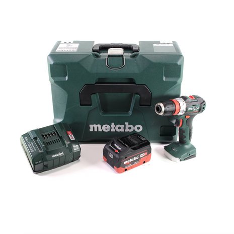 Metabo BS 18 L BL Q Akku Bohrschrauber 18 V 60 Nm Brushless + MetaLoc + 1x 5,5Ah LiHD Akku + Ladegerät