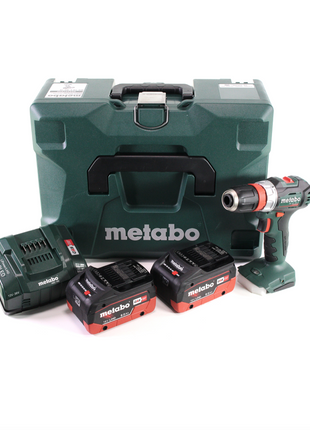 Metabo BS 18 L BL Q Akku Bohrschrauber 18 V 60 Nm Brushless + MetaLoc  + 2x Akku 8,0Ah LiHD + Ladegerät