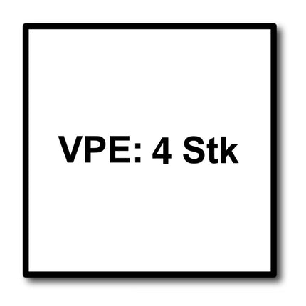 Meisterling Universal Tape / Multi Tape MicroPLUS 150 mm x 25 m 4 piezas (4x 006050000441) cinta adhesiva