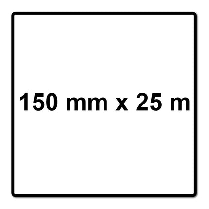 Meisterling Universal Tape / Multi Tape MicroPLUS 150 mm x 25 m 4 piezas (4x 006050000441) cinta adhesiva