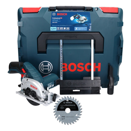 Bosch GKS 12V-26 Professional Sierra circular a batería 12V / 85 mm en L-Boxx ( 06016A1002 ) - Sin batería, sin cargador incluidos
