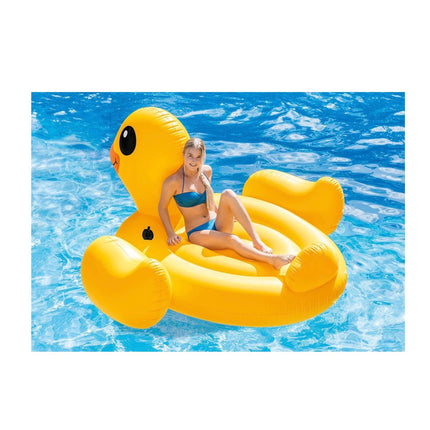 Intex Mega Ente Wasserspielzeug Badeinsel 221x221 cm ( 56286EU ) Vinyl aufblasbar