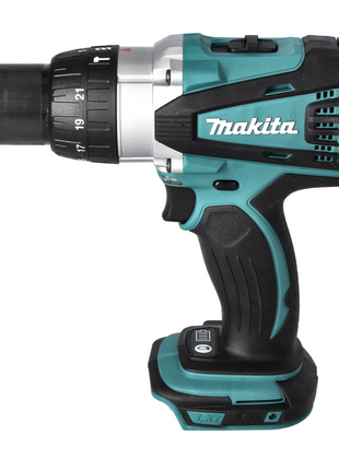 Makita DHP 458 RG Akku Schlagbohrschrauber 18 V 91 Nm + 2x Akku 6,0 Ah + Ladegerät