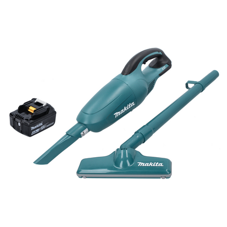 Aspiratore a batteria Makita DCL 180 G1 18 V verde + 1x batteria ricaricabile 6,0 Ah - senza caricabatterie