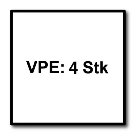 Meisterling Rotolo di primo piano 320 mm x 5 m - 4 pz. ( 4x012100000400 ) - tessuto in PET, anti UV, stabilizzato ad alte prestazioni, nero
