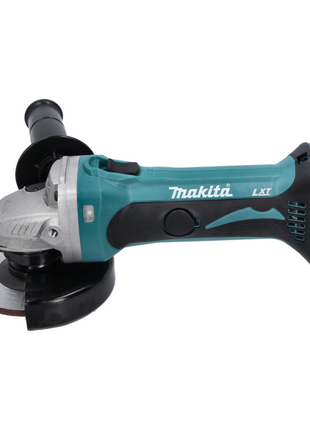 Makita DGA 452 RG Meuleuse d'angle sans fil 18 V 115 mm + 2x Batteries 6,0 Ah + Chargeur