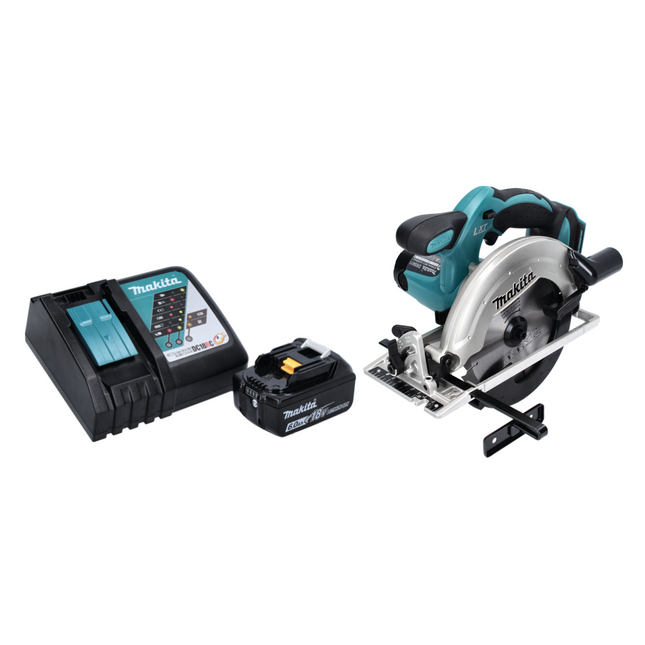 Makita DSS 611 RG1 cordless circular saw 18 V 165 mm + 1x rechargeable battery 6.0 Ah + charger