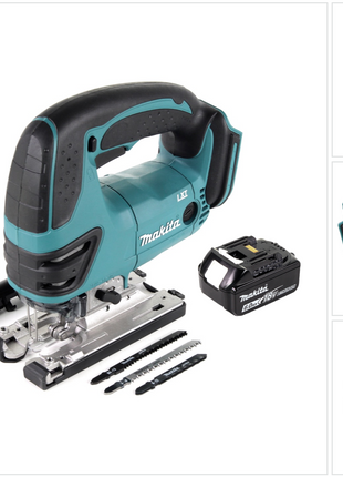 Sierra de calar a batería Makita DJV 180 G1 18V + 1x batería 6,0 Ah - sin cargador