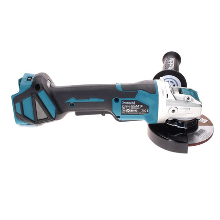 Makita DGA 519 RT1 Akku Winkelschleifer 18 V 125 mm Brushless X-Lock + 1x Akku 5,0 Ah + Ladegerät