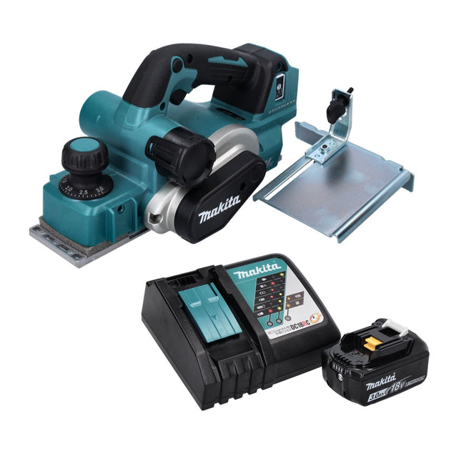 Pialla a batteria Makita DKP 181 RF1 82 mm 18 V brushless + 1x batteria ricaricabile 3,0 Ah + caricabatterie