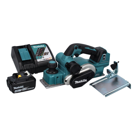 Pialla a batteria Makita DKP 181 RM1 82 mm 18 V brushless + 1x batteria ricaricabile 4,0 Ah + caricabatterie