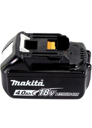 Makita DKP 181 M1J rabot pliant sur batterie 82 mm 18 V sans balais + 1x batterie 4,0 Ah + Makpac - sans chargeur