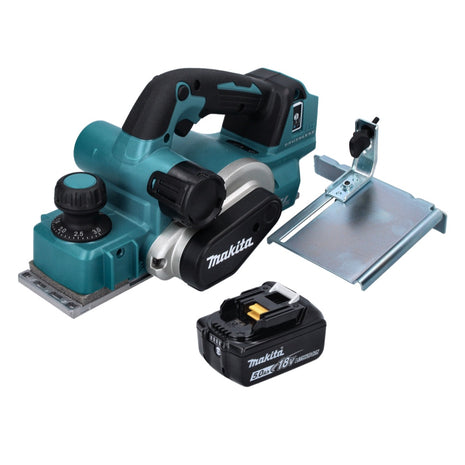 Pialla a batteria Makita DKP 181 T1 82 mm 18 V brushless + 1x batteria ricaricabile 5,0 Ah - senza caricabatterie