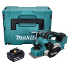 Makita DKP181T1J Cordless Planer 82mm 18V Brushless + 1x Battery 5.0 Ah + Makpac Case - without charger