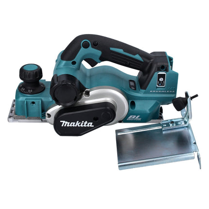 Makita DKP 181 RG1J Akku Hobel Falzhobel 82 mm 18 V Brushless + 1x Akku 6,0 Ah + Ladegerät + Makpac