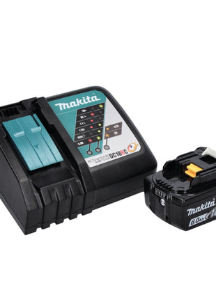 Makita DKP181RG1J Rabot sans fil 82mm 18V Brushless + 1x Batterie 6,0 Ah + Chargeur + Coffret Makpac