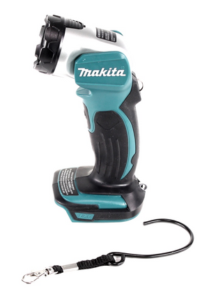 Makita DML 802 G1 Akku Lampe für 14,4 und 18 V Akku + 1x Akku 6,0 Ah - ohne Ladegerät