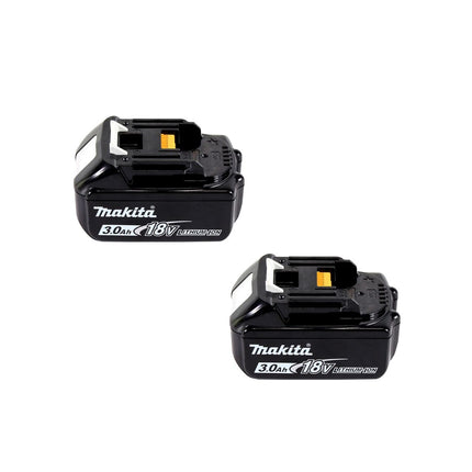 Makita DHS 900 F2 Akku Handkreissäge 36 V ( 2x 18 V ) 235 mm Brushless + 2x Akku 3,0 Ah - ohne Ladegerät