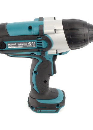 Makita DTW 450 RG1 Akku Schlagschrauber 18 V 440 Nm 1/2“ + 1x Akku 6,0 Ah + Ladegerät