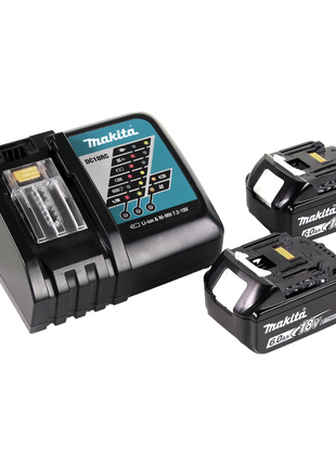 Makita DTW 450 RG Atornillador de impacto inalámbrico 18 V 440 Nm 1/2" + 2x baterías 6,0 Ah + cargador