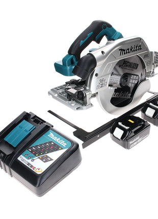 Makita DHS 900 RG2 Akku Handkreissäge 36 V ( 2x 18 V ) 235 mm Brushless + 2x Akku 6,0 Ah + Ladegerät