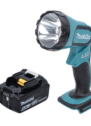 Makita DML 185 G1 Akku Lampe / Handleuchte 18 V + 1x Akku 6,0 Ah - ohne Ladegerät