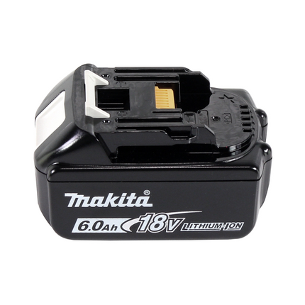 Makita DHP 453 G1W taladro percutor inalámbrico 18 V 42 Nm blanco + 1x batería 6,0 Ah - sin cargador