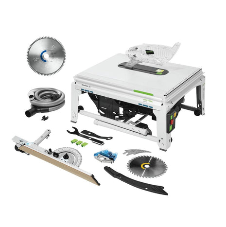 Sierra de mesa Festool TKS 80 EBS 2200 W 254 mm (575781) + hoja de sierra circular especial TF80 A (575978)