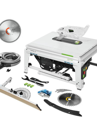 Festool TKS 80 EBS Scie circulaire sur table 254 mm, 2200 watts + Lame de scie LAMINATE/HPL TF80 L (575977) (575781)