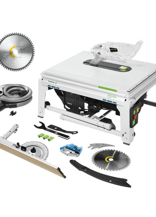 Festool TKS 80 EBS Scie circulaire sur table 254 mm, 2200 watts + Lame de scie circulaire WOOD FINE CUT W60 (575976) (575781)