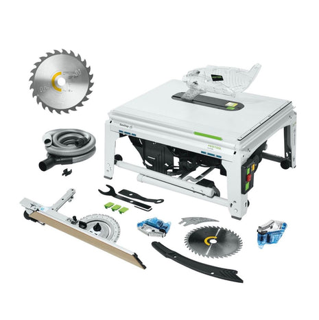 Festool TKS 80 EBS Tischkreissäge 2200 Watt 254 mm ( 575781 ) + Panther Kreissägeblatt PW24 ( 575974 ) + 1x KT-TKS 80 Patrone ( 575851 )