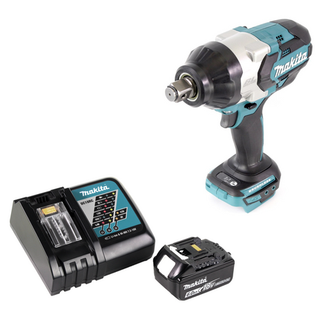 Makita DTW 1001 RG1 Llave de impacto a batería 18V 3/4" 1050Nm sin escobillas + 1x batería 6,0 Ah + cargador