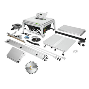Festool TKS 80 EBS Set Tischkreissäge 2200 Watt 254 mm ( 575828 ) +  Panther Kreissägeblatt PW24 ( 575974 )